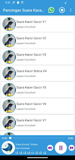 Pancingan Suara Kacer Gacor Screen 3