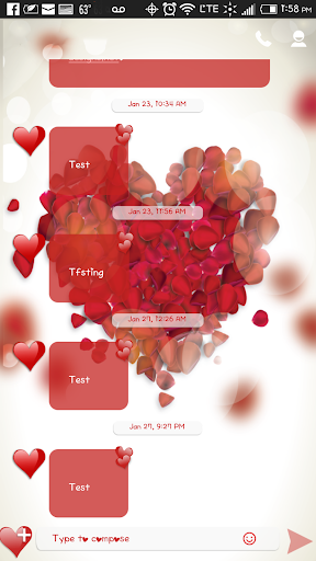 Hearts for Hearts Screen 2