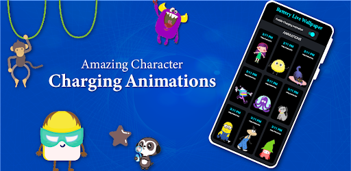 3D Battery Charging Animation Screen 2