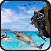 Heli Sniper Shark Hunter app icon
