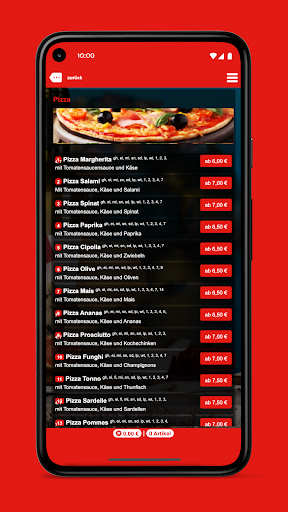 Pizzeria Calabria Kamen Screen 3
