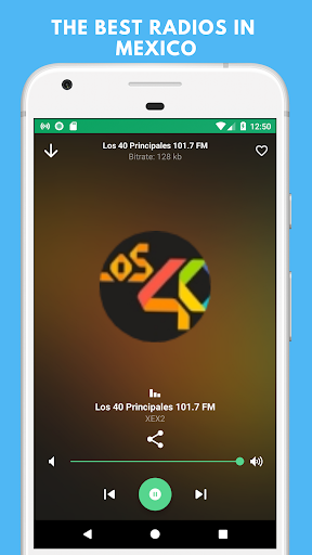 Android application Radio Mexico FM & AM Stations screenshort