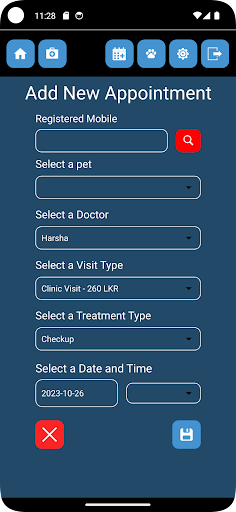 DrPaw Vet Screen 3