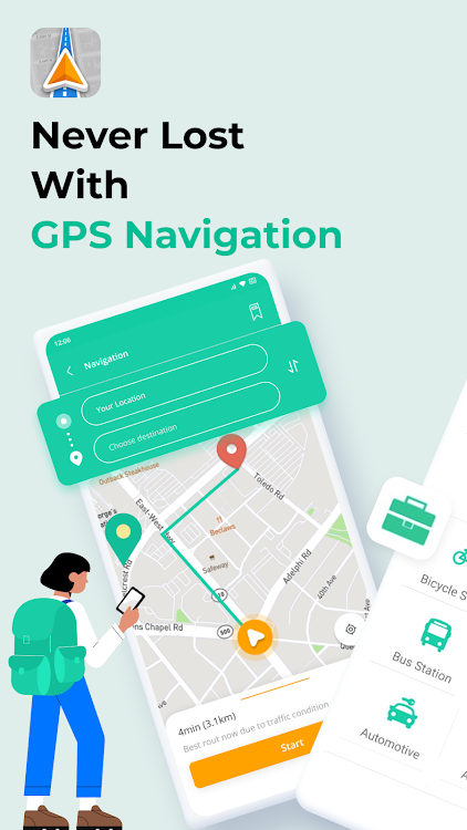 GPS Navigation- GPS Maps - 3.25 - (Android)