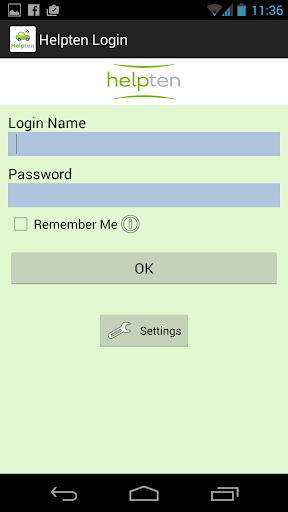 Helpten Screen 2