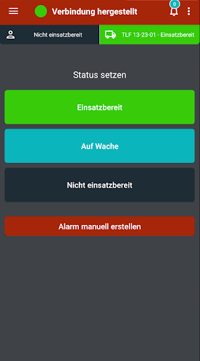 FeuerwehrNET Mobile Screen 2