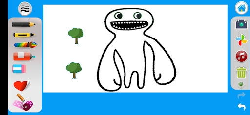 coloring garteen green of banb