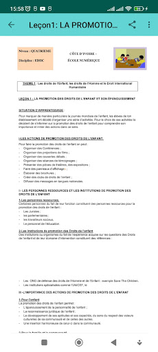 Léducation aux droits humains Screen 3