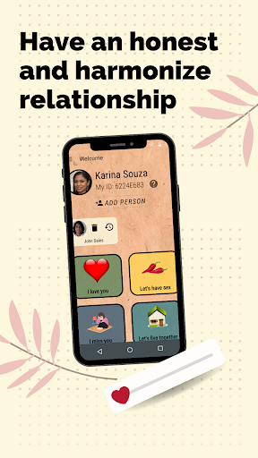 Android application Relationship Mediator screenshort