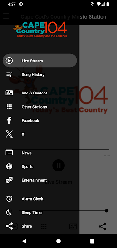 Cape Country 104 WKPE Screen 3