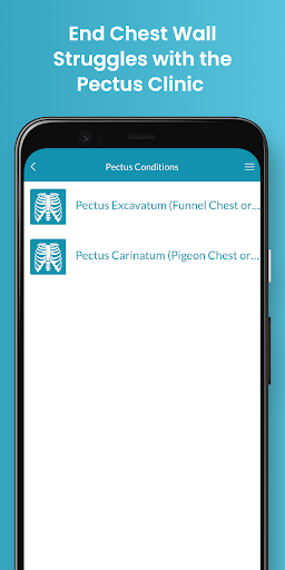 Pectus Clinic. Screen 3