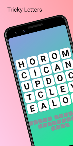 Android application Tricky Letters screenshort