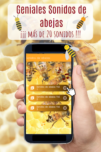 Android application Sonidos de Abejas, ringtones. screenshort