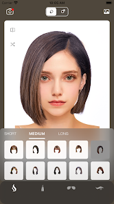 Screenshot 8 Hairstyle - corte de pelo android
