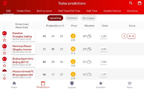 Football Predictions Forebet Screenshot