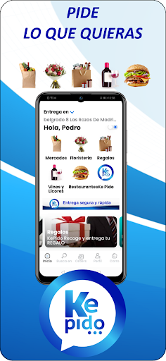 Android application KePido screenshort