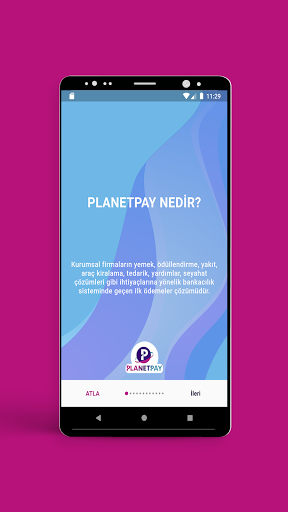 Android application PlanetPay screenshort