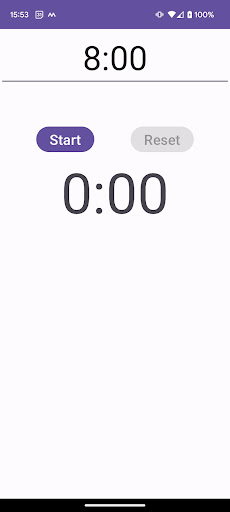 Talking Soccer Timer Screen 2