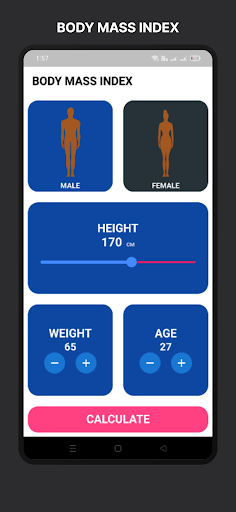 BODY MASS INDEX Screenshot 2 - AppWisp.com