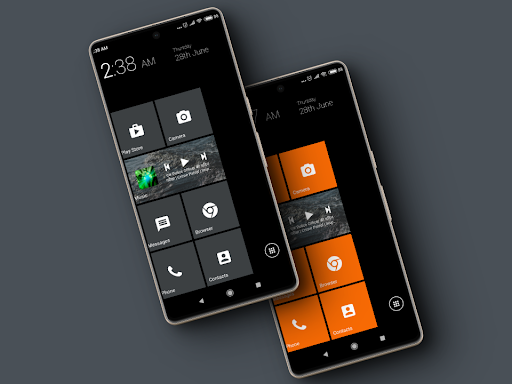 A18 Metro for KLWP (Kustom) Screen 3