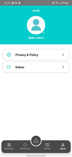 Android application Ceria Remaja screenshort