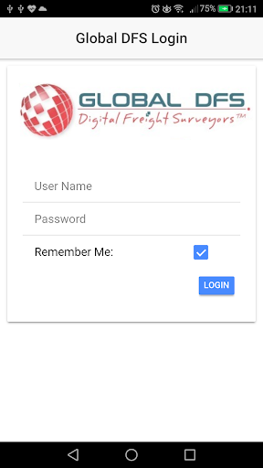 Android application Global DFS screenshort