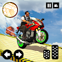Mega Ramp Bike Jump Impossible Stunt Bike Games 3D