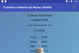 Namaz Vakti 7 Nisan
