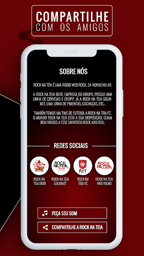 Radio Rock na Teia Screen 3
