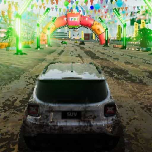 highway drive: traffic ride