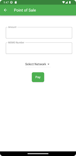 Yefel POS Screen 2
