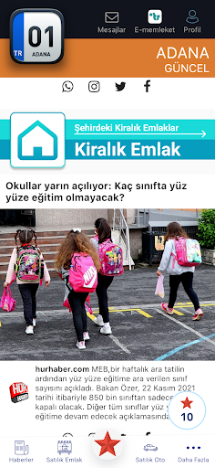 Adana SüperApp Screen 2