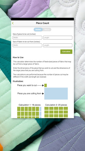 Quilting Calculators screenshot 6