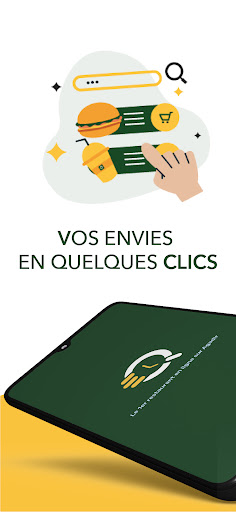 Android application Quickitchen - Livraison repas screenshort