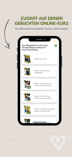 Android application Weggefährten Prinzip screenshort