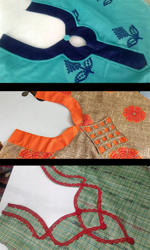Android application Kurti Neck Designs Stylish Col screenshort