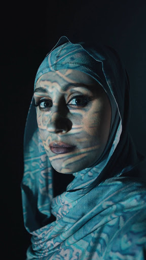 Android application stylish muslim girl wallpaper screenshort