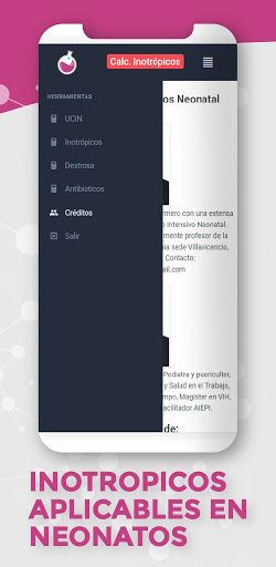 Calculadora Neonatal Screen 3