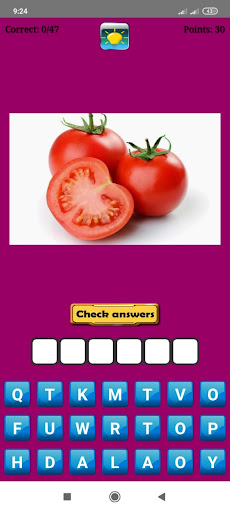 Guess The Vegetable Name