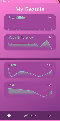 Infinivox - Voice Monitor Screen 2