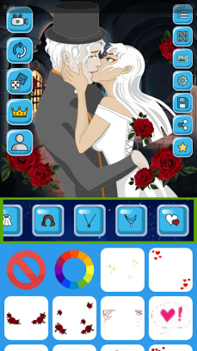 Avatar Maker: Kiss couples Screen 3