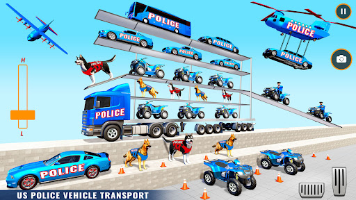 Police Dog Transport Car Games 2.0 screenshots 9