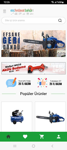 Android application eschırdavatbahce screenshort