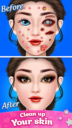 ASMR Makeover Makeup Games - Screenshot 1