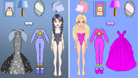 Chibi Dolls DIY Princess Dress 1.3 APK + Мод (Unlimited money) за Android