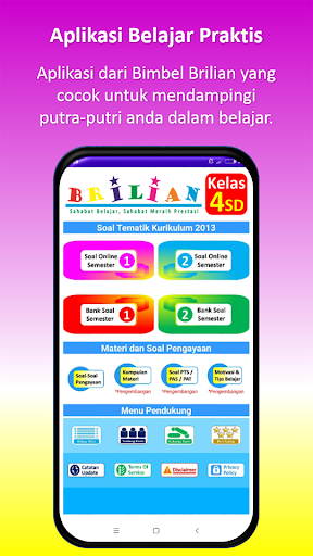 Android application Bimbel Brilian Kelas 4 SD screenshort
