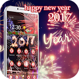 2017 Happy New Year theme 3D icon