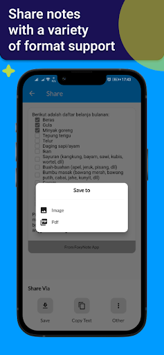 FoxyNotes: To-Do List Notes Screen 3