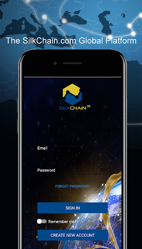 Android application SilkChain screenshort