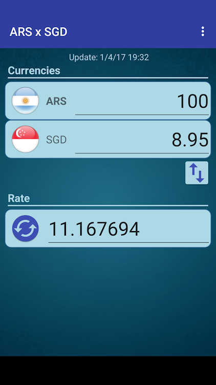 Arg. Peso x Singapore Dollar - 5.5 - (Android)
